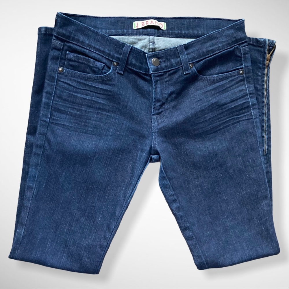 J Brand The Deal Skinny Leg Ankle Zip Jeans Sz 27